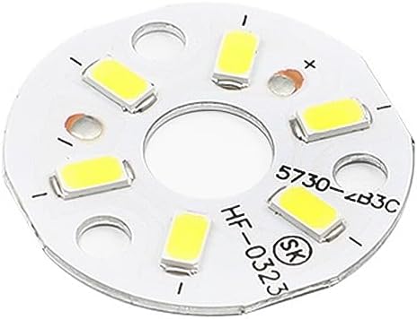 Othmro 15Pcs LED Chip Bulb 3W 9-11V Warm White 6500K 120lm