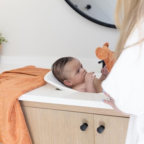 Bella Tunno Baby Bath Towel and Mitt Set - Pumpkin