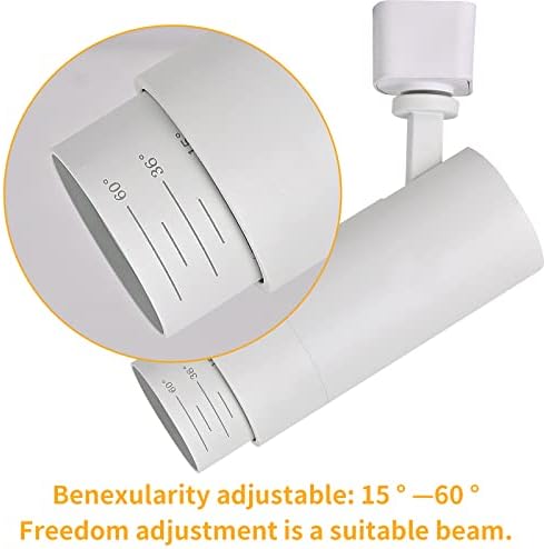 5CCT LED Track Light Heads 12W Dimmable 4Pack