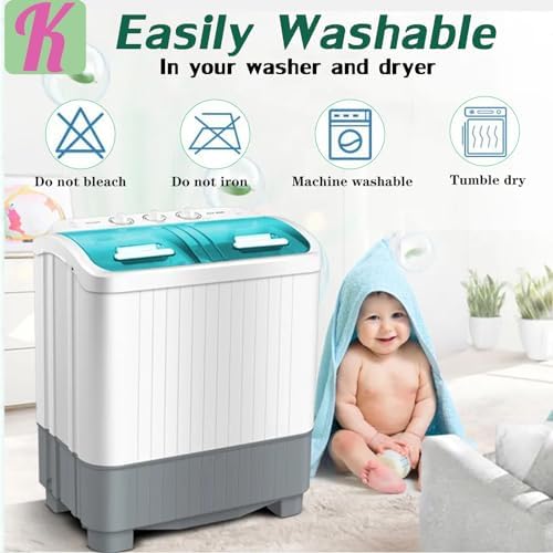 Kmilro Baby Hooded Towels 4 Pack Unisex