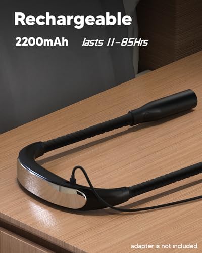 EastPin Neck Light with 2 Modes 2200mAh 85Hrs Battery