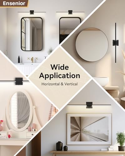 Ensenior 32 Inch Dimmable Vanity Light with 5CCT