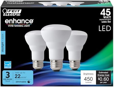 Feit Electric R20 LED Bulb 45W Equivalent 3 Pack