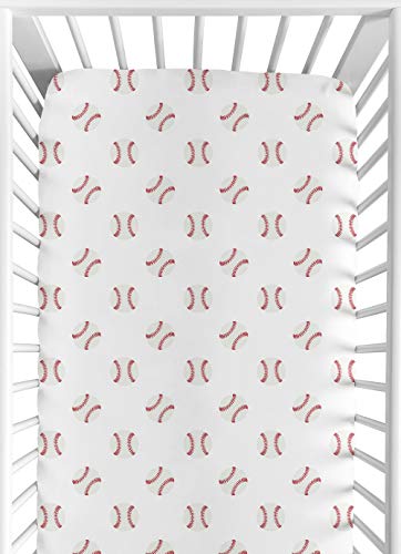 Sweet Jojo Designs Americana Sports Crib Sheet Set