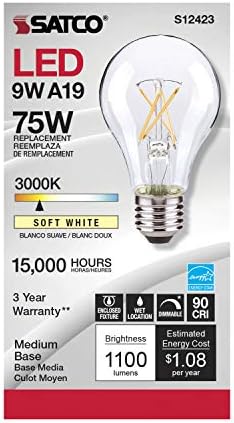 Satco 105W Flush Mount LED Light Bulb 1