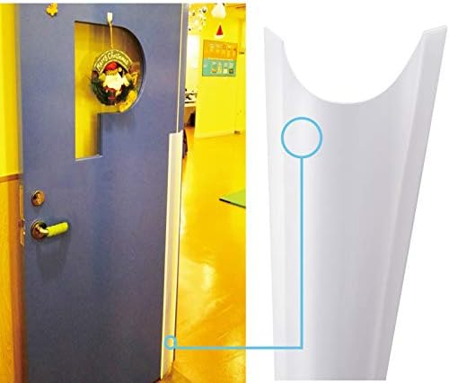 AILUOQI 4 Pack Door Jam Shield for Baby Pet Safety 1