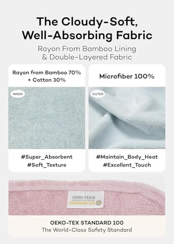 Konny Baby Hooded Towel - Ultra Soft Quick Dry