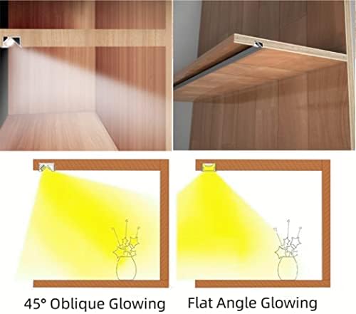 6 Pack 33ft Under Cabinet LED Light System