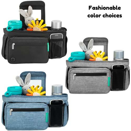 Swanoo Universal Stroller Organizer With Cup Holder