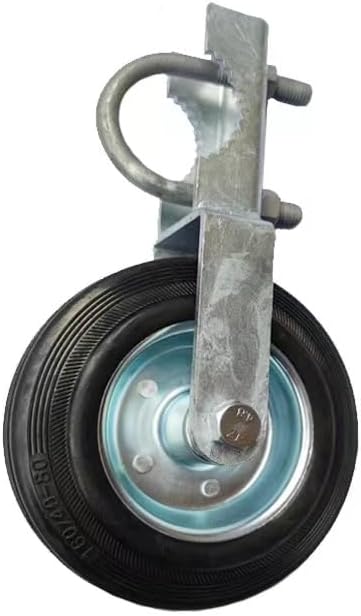 Plutreas 6 Inch Gate Wheel for Metal Swing Gate Support