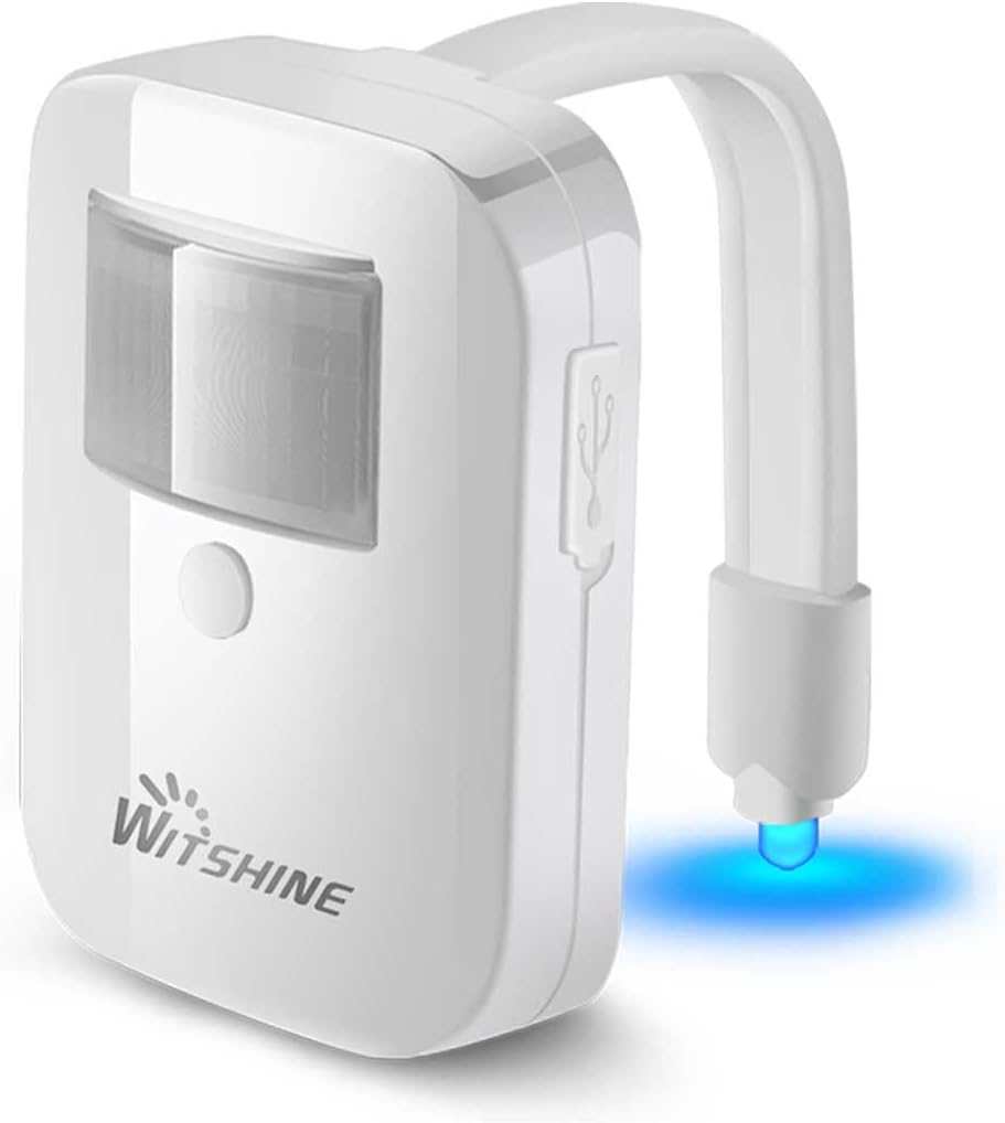 Witshine Motion Sensor Toilet Night Light with 16 LEDs