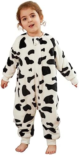 MICHLEY Flannel Baby Sleeping Bag Unisex Pajamas for Autumn Winter