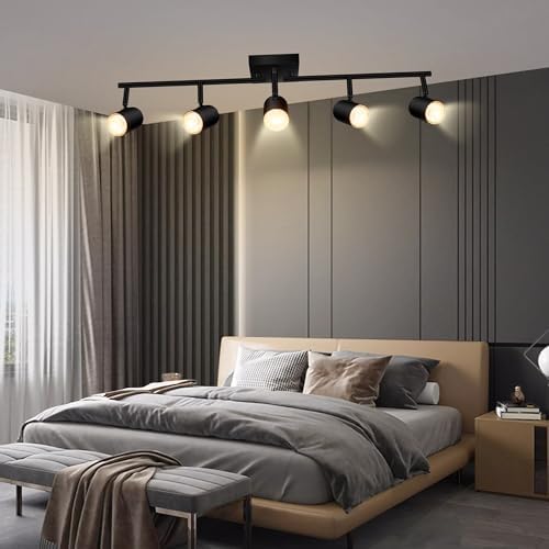 BoostArea 5-Light Track Lighting Kit for Kitchen and Living Room