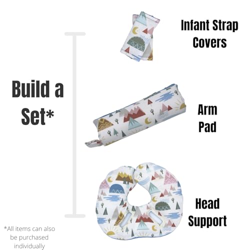 Handmade Car Seat Cushion for Baby Boys and Girls