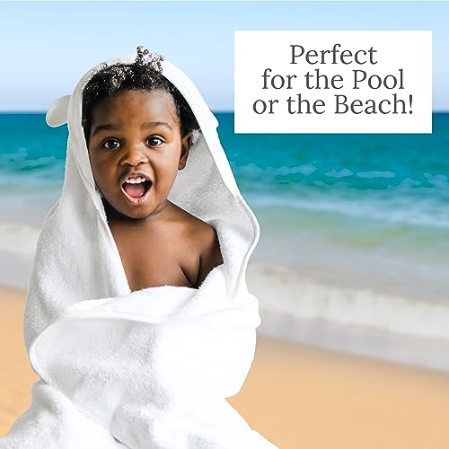 Natemia Premium Hooded Baby Bath Towel - Organic Cotton Soft Luxurious