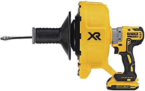 DEWALT 20V MAX XR Drain Snake Kit with LED Light