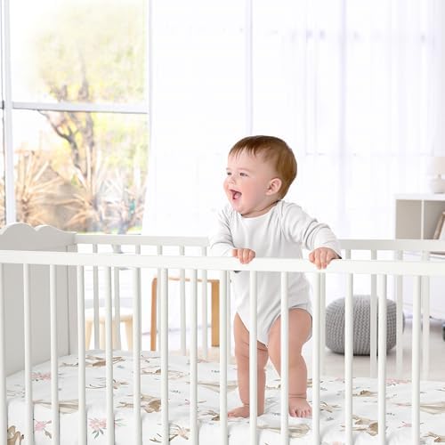 Sweet Jojo Designs Woodland Deer Floral Crib Sheet Set 2 Pack