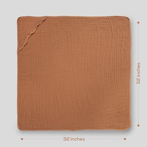 LILY O LAUREL Muslin Baby Towel Pack of 2