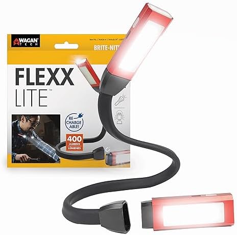 Wagan EL4307 Flexxlite Rechargeable LED Neck Light