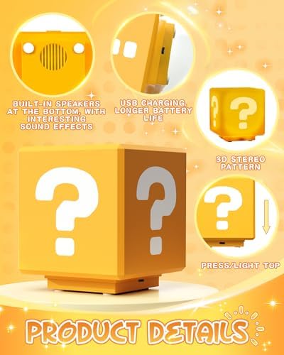 NESIMY Super Bros Night Light with Sound