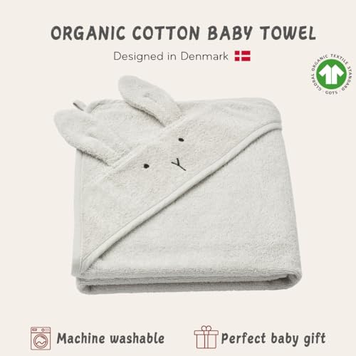 Huxie Baby Hooded Towel - Organic Cotton 32 x 32