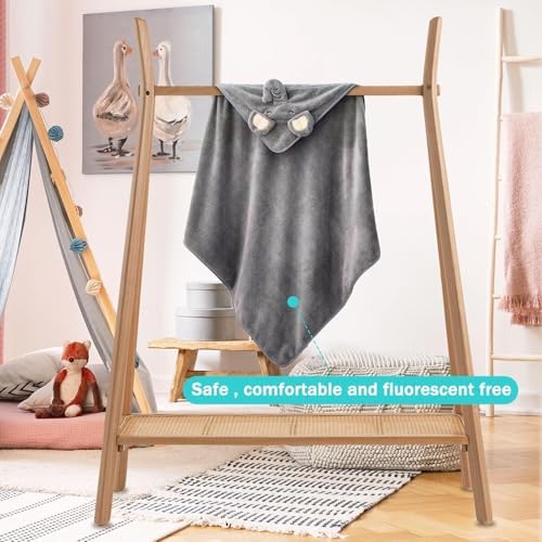 Febvao Baby Hooded Towels 31x31in Super Soft