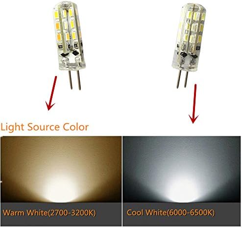OMTO G4 2W 3014SMD LED 150lm 360 Waterproof Bulb 10 Pack
