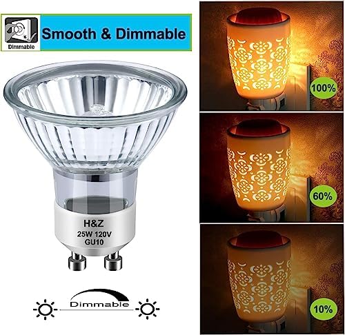 NP5 GU10 120V 25W Candle Warmer Bulb Set 6PCS