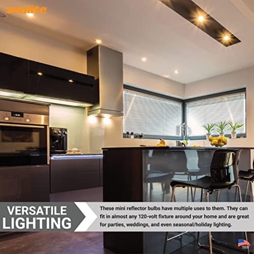 Sunlite MR16 Halogen Bulb 35W 38 Flood 6-Pack