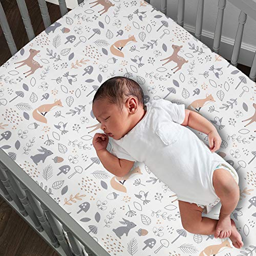 Bedtime Originals 3-Piece Crib Bedding Set Deer Park