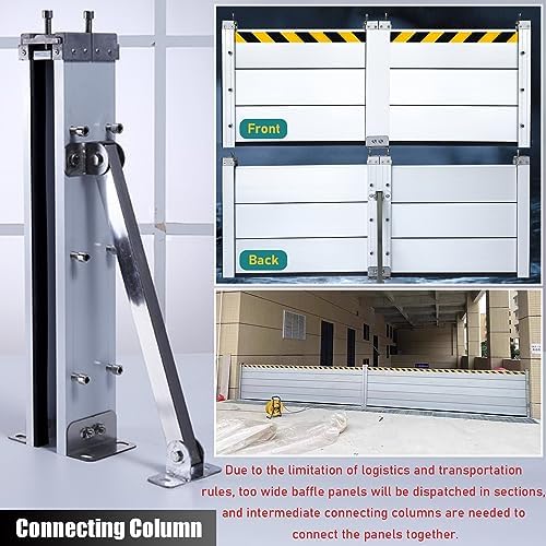 High Flood Control Baffle Door Barrier Aluminum Gate