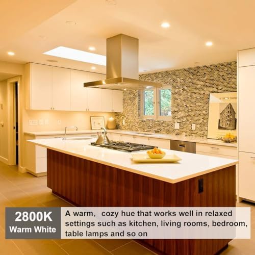 Nioclerce PAR16 Halogen Bulb 39W 6 Pack Warm White Dimmable