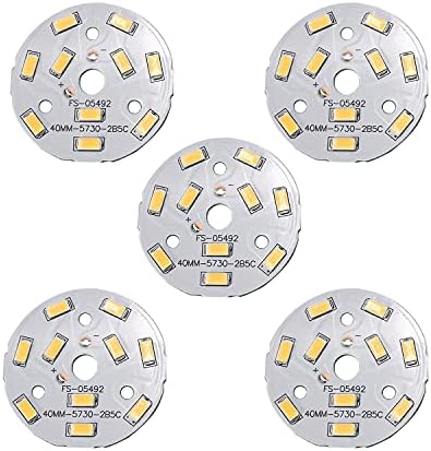 Othmro 5Pcs 40mm Dia High Power LED Chip Bulb