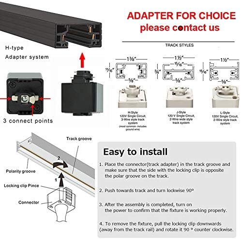 SKIVTGLAMP Remote Control Track Pendant Lamp with Adjustable Length