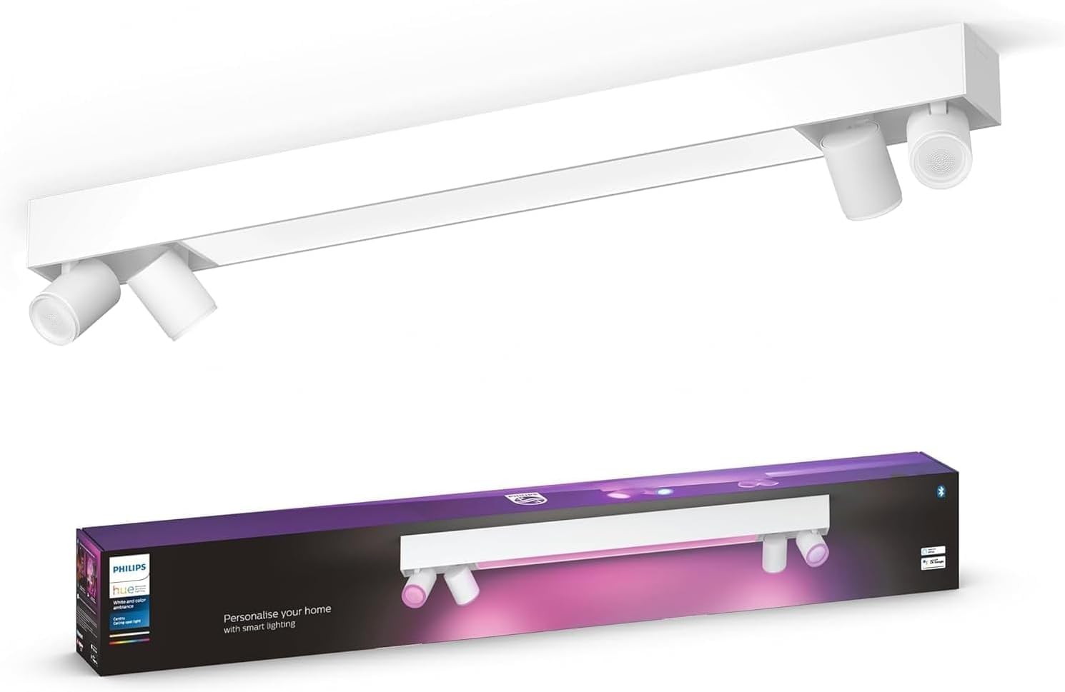 Philips Hue Centris Smart LED Ceiling Light 4 Lights