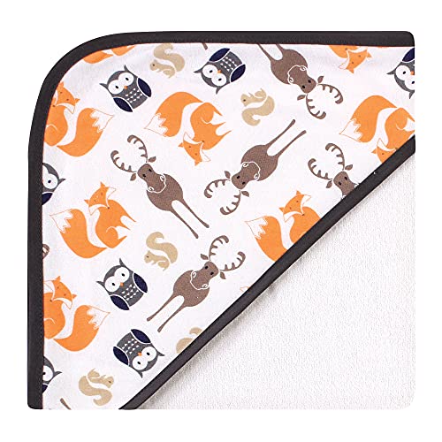 Hudson Baby Unisex Hooded Towels Fox One Size
