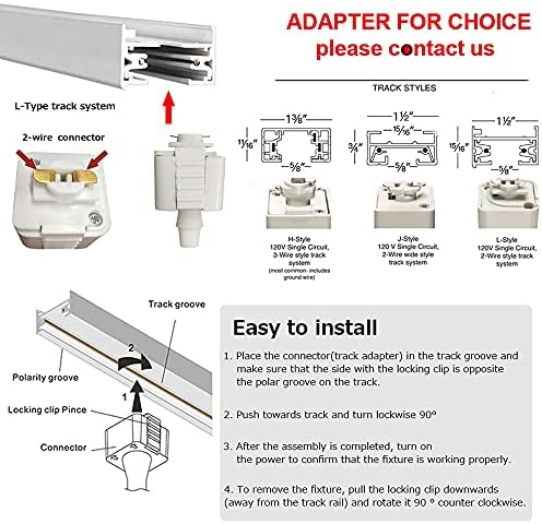 3-Pack Lightolier Track Pendant Light with Remote Control and Dimmable Bulbs