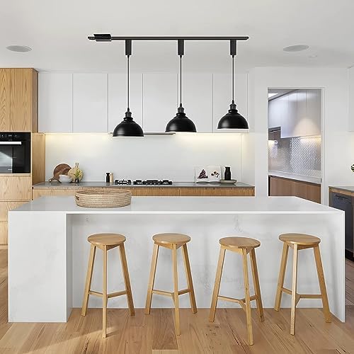 Adjustable Height J Track Pendant Lights with Remote Control