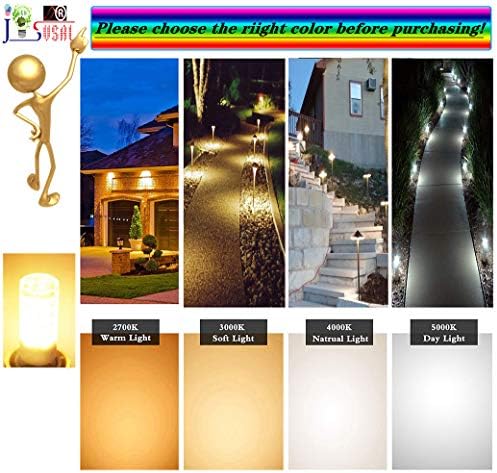 T5 T10 Wedge Base LED Bulb 6W 650lm 4-Pack