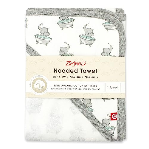 Zutano Organic Hooded Baby Towel Set