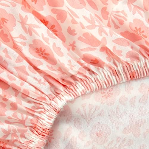 HonestBaby Organic Cotton Crib Sheet Set One Size Sketchy Stripe