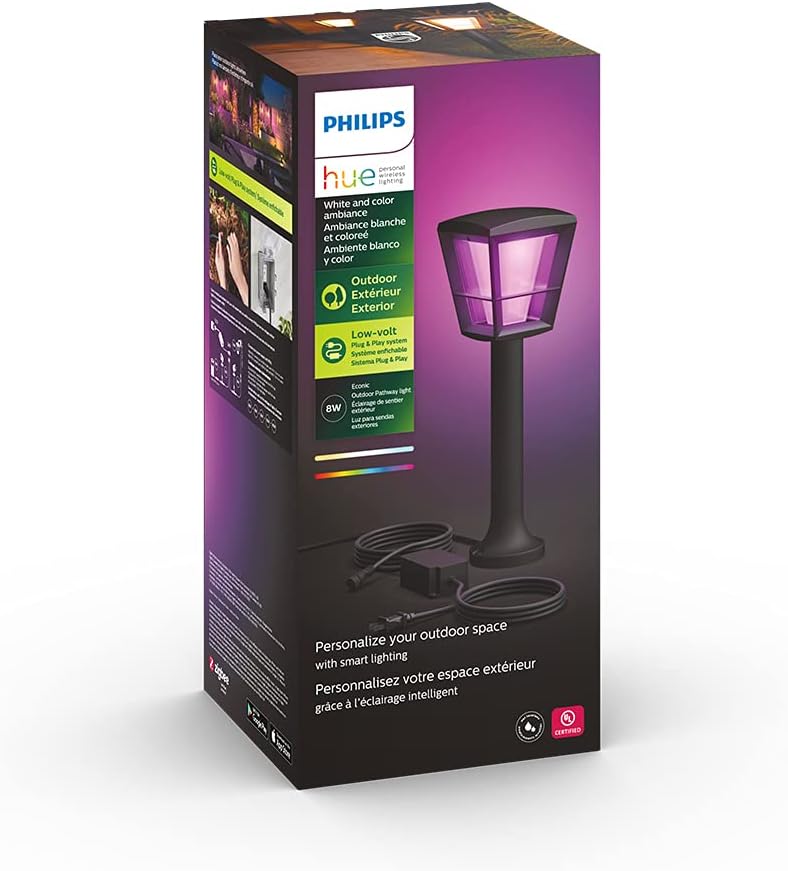 Philips Hue Econic Pathway Light with Alexa Control