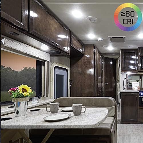 Makergroup BA15s 12V 3W LED Bulb 6000K 6pcs for Landscape Lighting