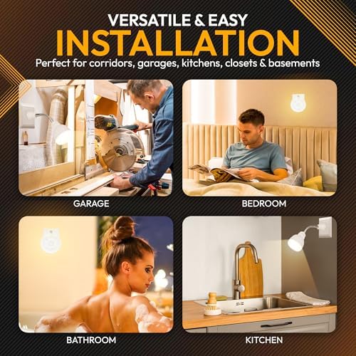 ShopN5 LED Motion Night Light with Flexible Neck