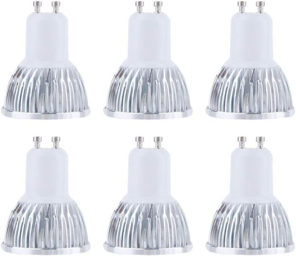 Leos Light LED GU10 Spotlight Bulb 9W 6000K Cool White