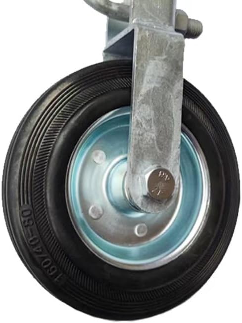 Plutreas 6 Inch Gate Wheel for Metal Swing Gate Support