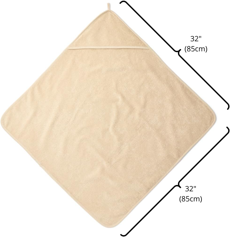 Huxie Baby Hooded Towel Organic Cotton 32 x 32