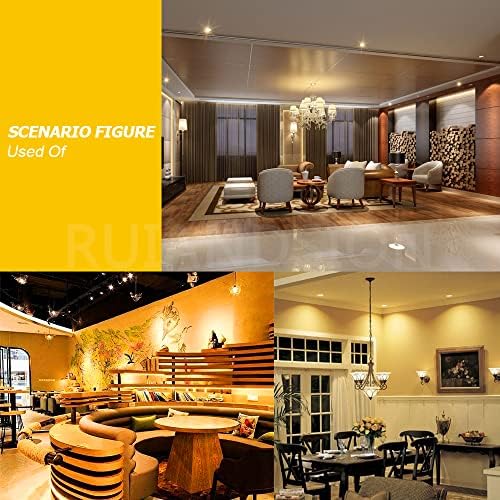 Ruiandsion GU10 LED Light Bulbs 85-265V Pack of 10