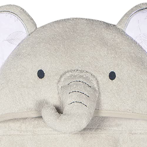 Just Born Hooded Bath Towel with Elephant Design