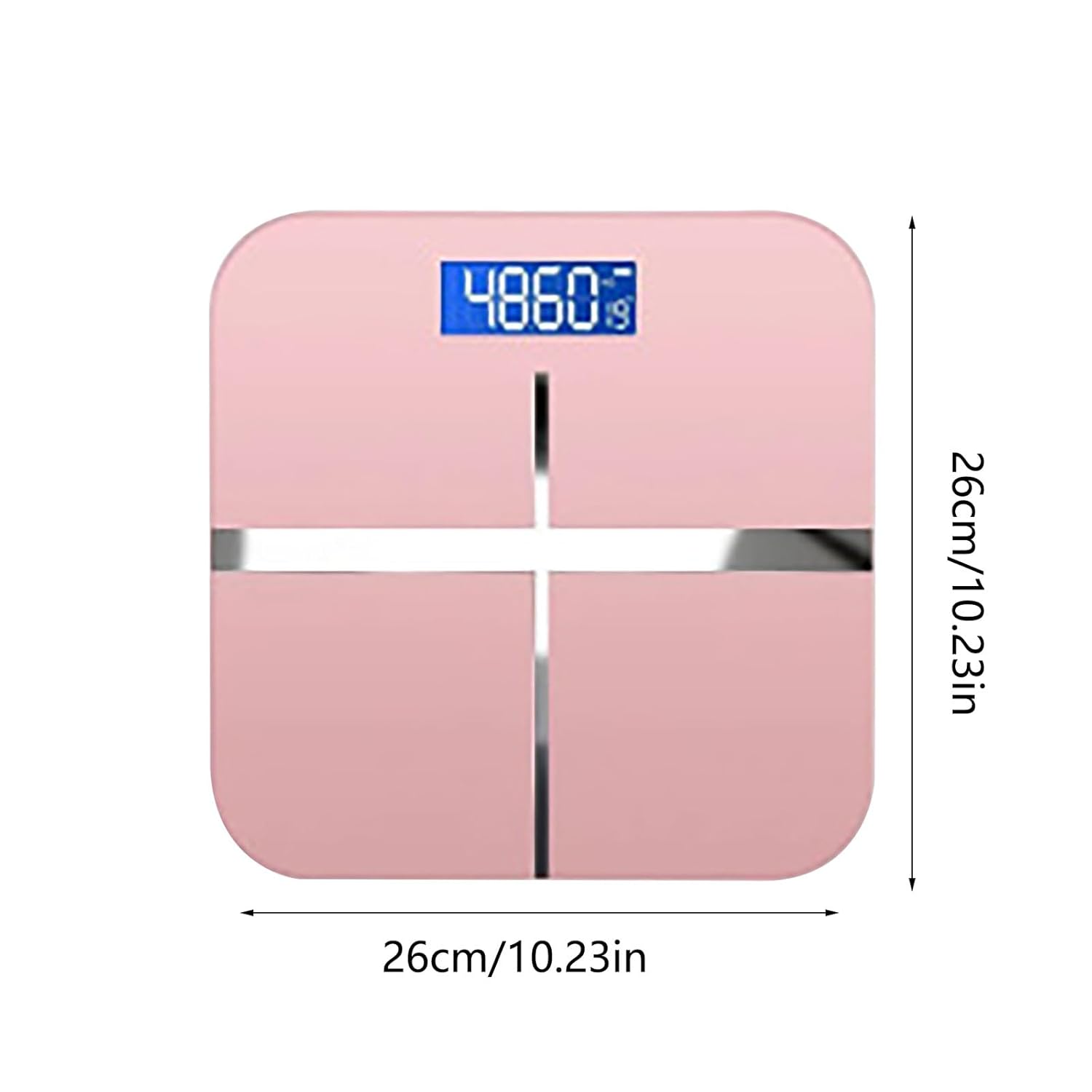 KELINFONG 500lbs Rechargeable Digital Analog Weight Scale with Bluetooth
